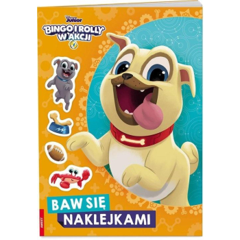 Bingo i Rolly w akcji. Baw się naklejkami